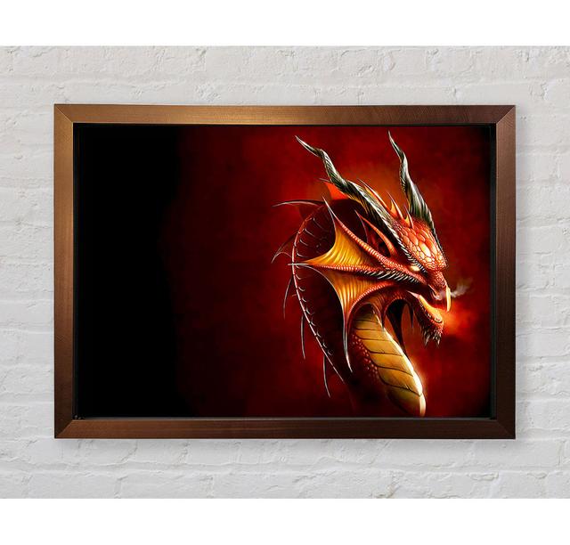 Dragons Breath - Single Picture Frame Art Prints Bright Star Size: 59.7cm H x 84.1cm W on Productcaster.