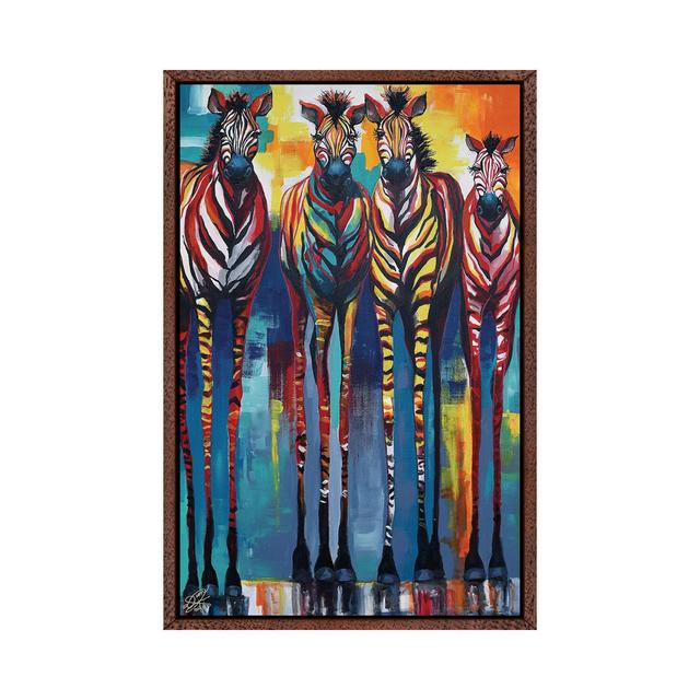 Majestueuse Starr by DionJa'y - Gallery-Wrapped Canvas Giclée on Canvas Langley Street Format: Classic Wood Floater Frame, Size: 152.4cm H x 101.6cm W on Productcaster.