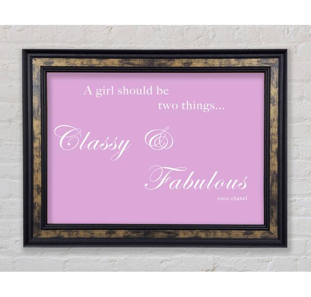 Classy N Fabulous - Single Picture Frame Art Prints Bright Star Size: 21.1cm H x 42cm W x 8cm D, Colour: Green on Productcaster.