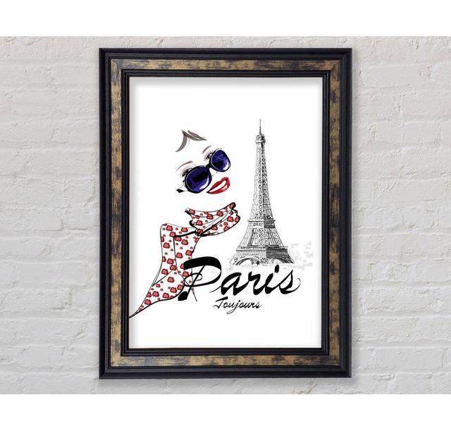 Paris Style - Print Rosalind Wheeler Size: 42cm H x 29.7cm W on Productcaster.