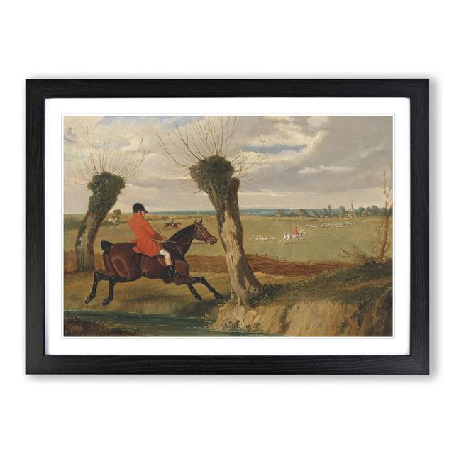 The Suffolk Hunt Vol.2 by John Frederick Herring - Picture Frame Painting East Urban Home Frame Option: Black Framed, Size: 48cm H x 65cm W x 2cm D on Productcaster.