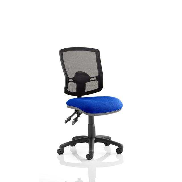 Eclipse Plus Mesh Office Chair Inbox Zero Upholstery Colour: Blue on Productcaster.