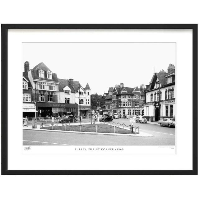 Purley, Purley Corner C1960 by Francis Frith - Single Picture Frame Print The Francis Frith Collection Size: 45cm H x 60cm W x 2.3cm D on Productcaster.