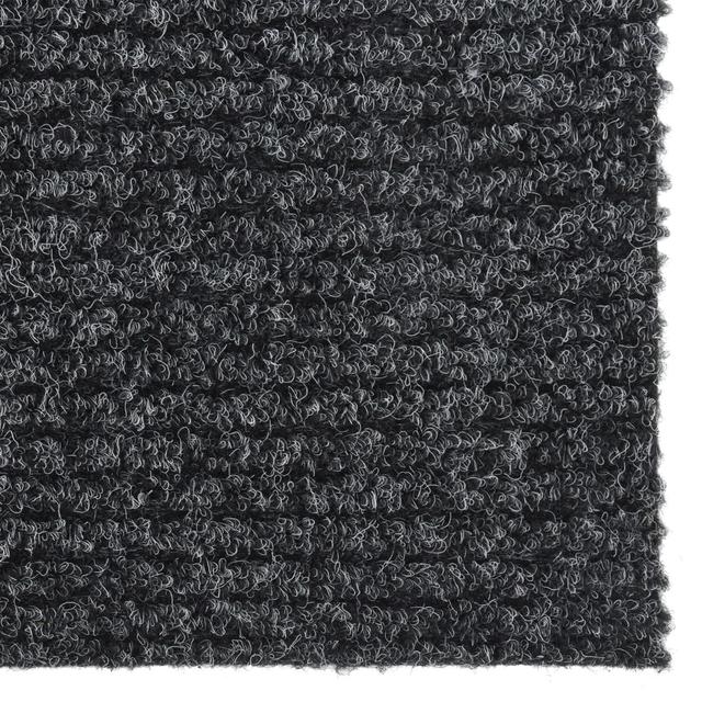 Runner Ladli Solid Colour Machine Woven Runner 100cm X 300cm Anthracite Area Rug Latitude Run Rug Size: Runner 100 x 450cm on Productcaster.