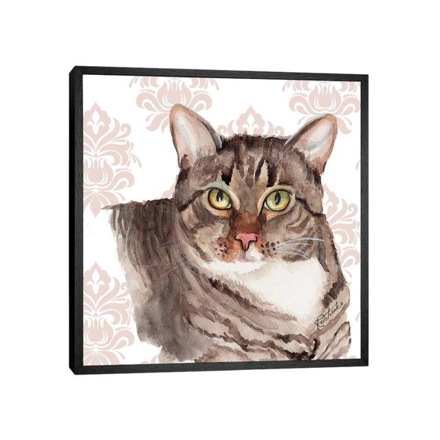 Gertie by Jennifer Redstreake - Print on Canvas Ebern Designs Size: 45.72cm H x 45.72cm W x 3.81cm D, Format: Black Framed on Productcaster.