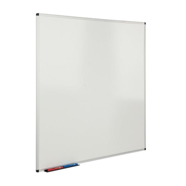 Wall Mounted Whiteboard Symple Stuff Size: 120 cm H x 90 cm W on Productcaster.