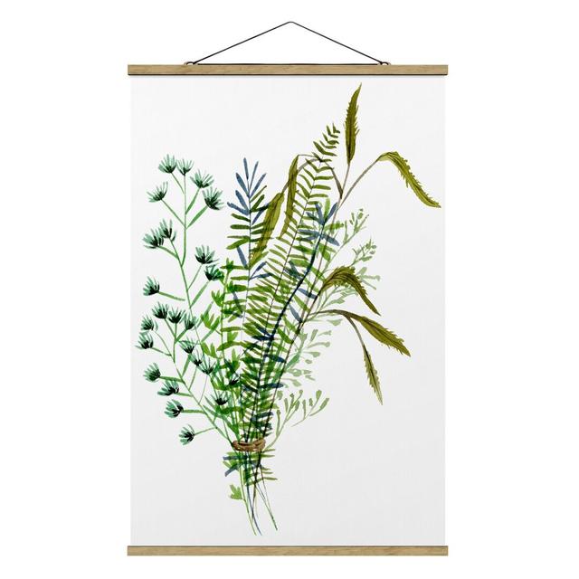 Meadow Grasses II - Unframed Graphic Art August Grove Size: 120cm H x 80cm W x 0.3cm D on Productcaster.