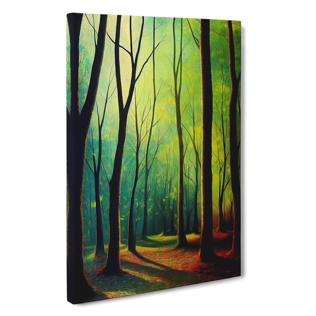 A Forest Adventure - Wrapped Canvas Graphic Art Alpen Home Size: 50cm H x 35cm W x 3cm D on Productcaster.