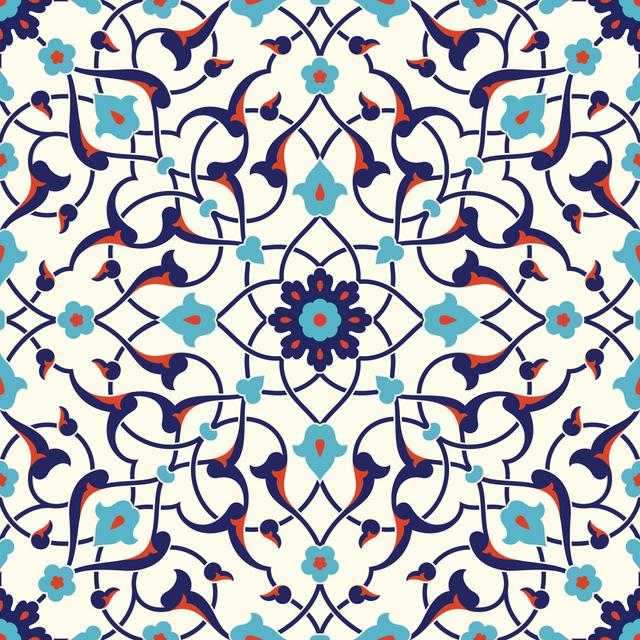 Pattern by Azat1976 - Wrapped Canvas Print Latitude Vive Size: 30cm H x 30cm W on Productcaster.