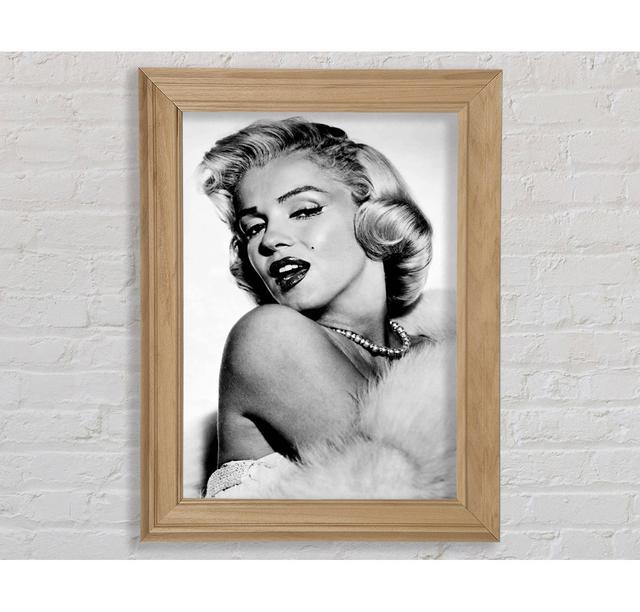 Marilyn Monroe Glamour - Single Picture Frame Art Prints Bright Star Size: 142.2cm H x 84.1cm W x 8cm D on Productcaster.