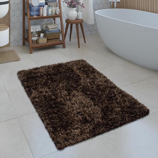 Juliette Rectangle Bath Mercer41 Size: 60cm x 100cm, Colour: Brown on Productcaster.