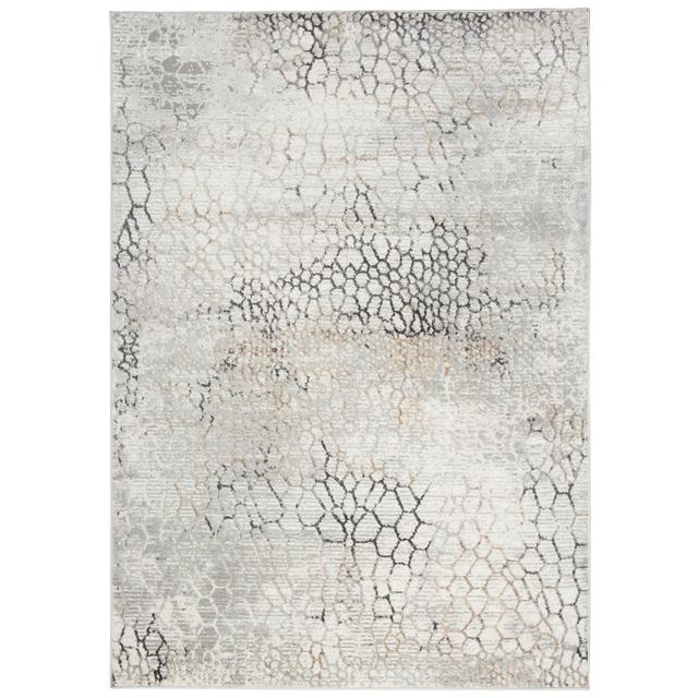 Diehlstadt Flatweave Grey/Beige Rug Borough Wharf Rug Size: Rectangle 200 x 300cm on Productcaster.