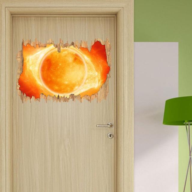 Wandtattoo Sonne Feuerball East Urban Home on Productcaster.