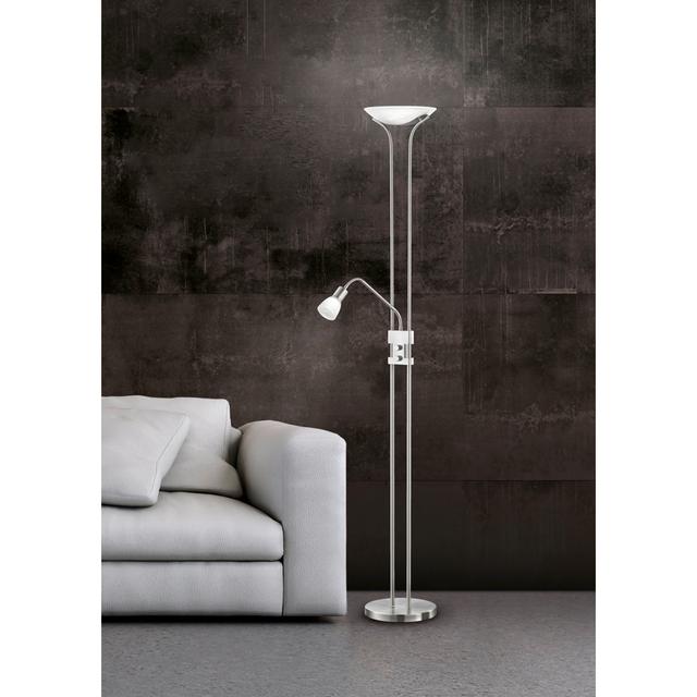 180 cm LED-Deckenleuchter Rasco ModernMoments Farbe (Gestell): Nickel matt on Productcaster.