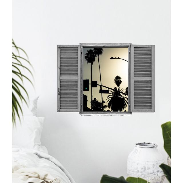 Wandtattoo Iron Windows with Woman with Shade Sansibar Home on Productcaster.