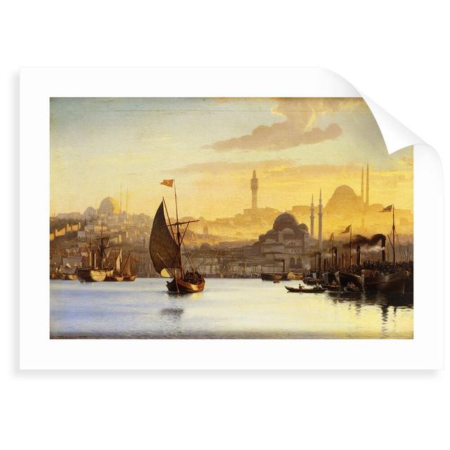 Constantinople - Painting Print Breakwater Bay Size: 70 cm H x 100 cm W x 0.2 cm D, Format: Unframed Paper on Productcaster.