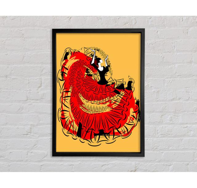 Flamenco 3 - Print Marlow Home Co. Size: 118.9cm H x 84.1cm W x 3.3cm D on Productcaster.