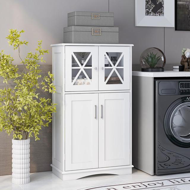 Audubon Freestanding Bathroom Cabinet ClassicLiving on Productcaster.