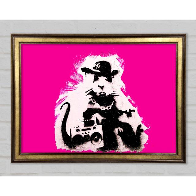 Pimp Rat Framed Print Happy Larry Size: 42.1cm H x 59.7cm W on Productcaster.