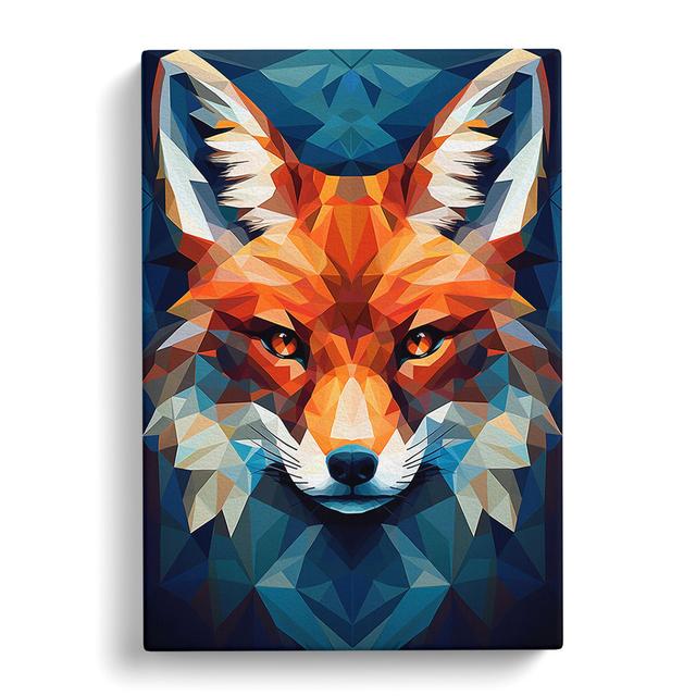 Fox Geometric No.2 - Print Alpen Home Size: 50cm H x 35cm W x 3cm D on Productcaster.