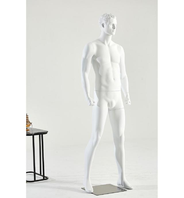 Man Display Mannequin Ebern Designs Finish: White on Productcaster.