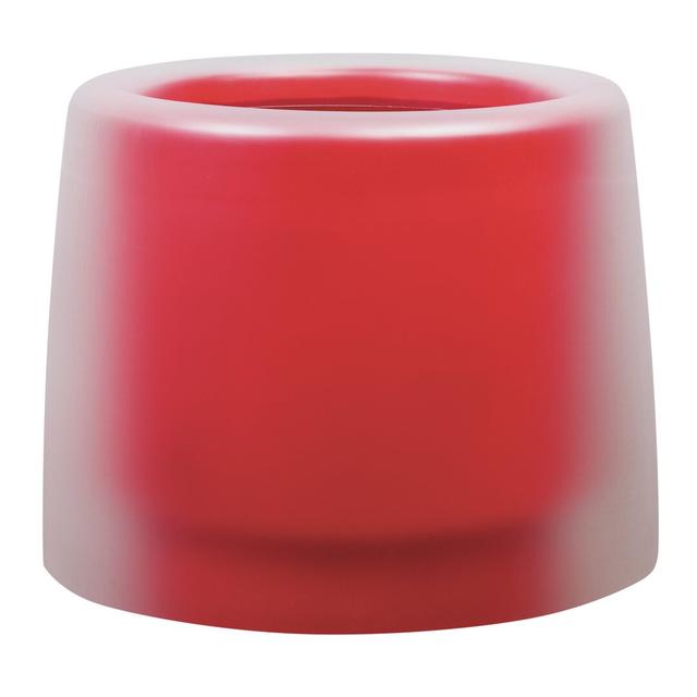 Plastic Plant Pot Freeport Park Size: 63cm H x 40cm D, Colour: Red on Productcaster.