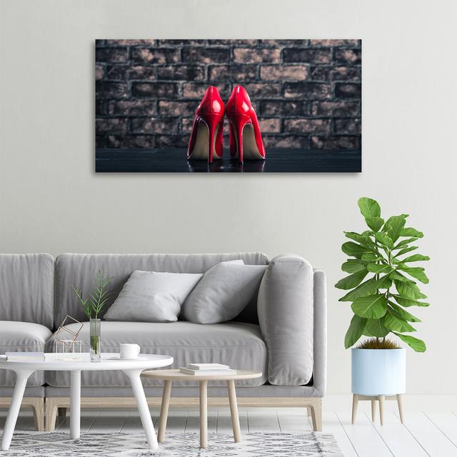 Red Heels - Wrapped Canvas Art Prints Fairmont Park on Productcaster.