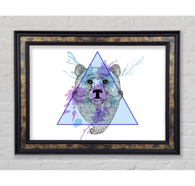 Bear Mustache - Single Picture Frame Art Prints Bright Star Size: 59.7cm H x 84.1cm W on Productcaster.