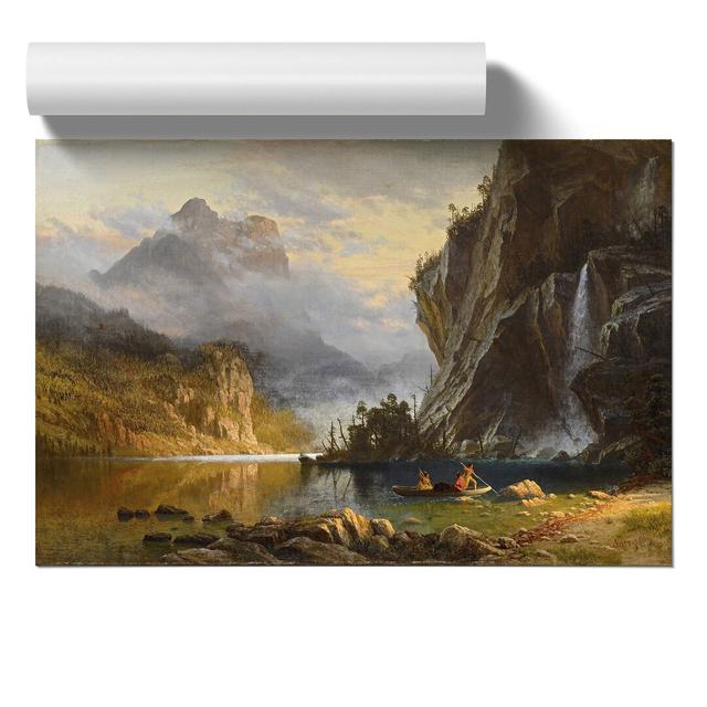 Indians Spear Fishing by Albert Bierstadt - No Frame Print East Urban Home Size: 21cm H x 30cm W x 0.1cm D on Productcaster.