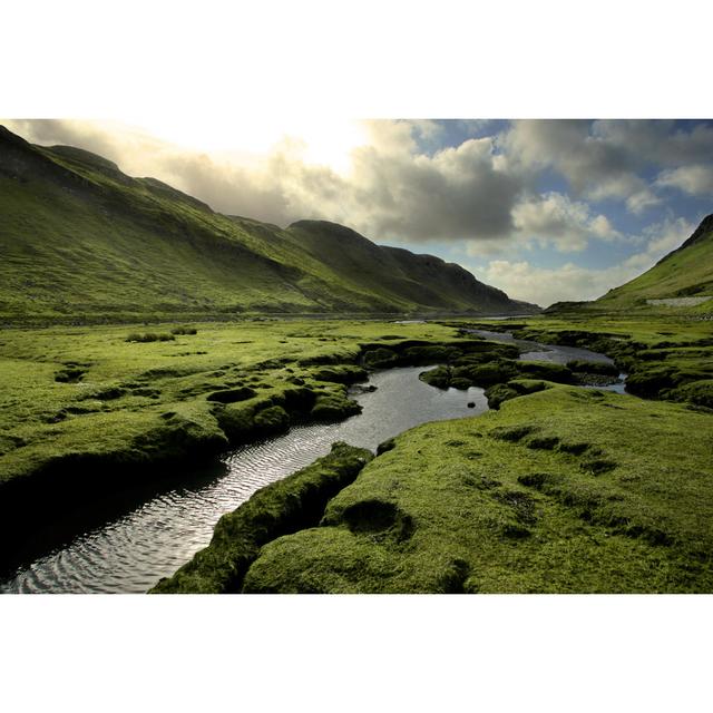 Spring In Scotland Valley by Mtilghma - Wrapped Canvas Print Union Rustic Size: 51cm H x 76cm W x 3.8cm D on Productcaster.