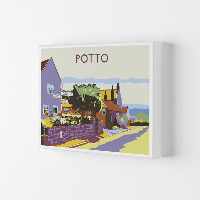 Potto by Richard O'Neill - Print Corrigan Studio Size: 42cm H x 59.4cm W x 4cm D, Format: Wrapped Canvas on Productcaster.