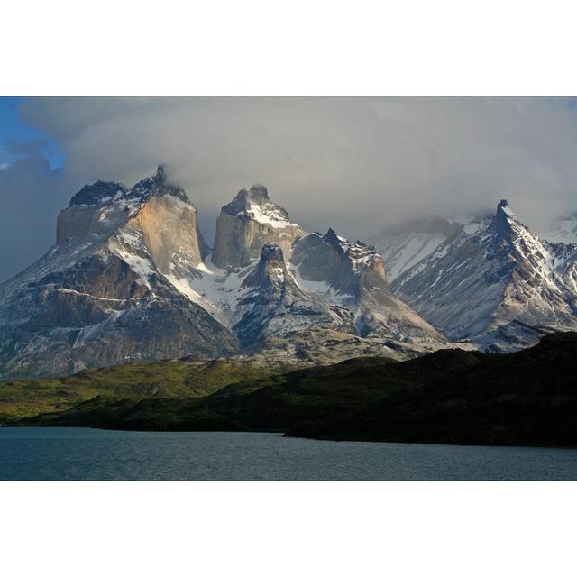 Demello Torres Del Paine Range - Wrapped Canvas Photograph Alpen Home Size: 51cm H x 76cm W x 3.8cm D on Productcaster.