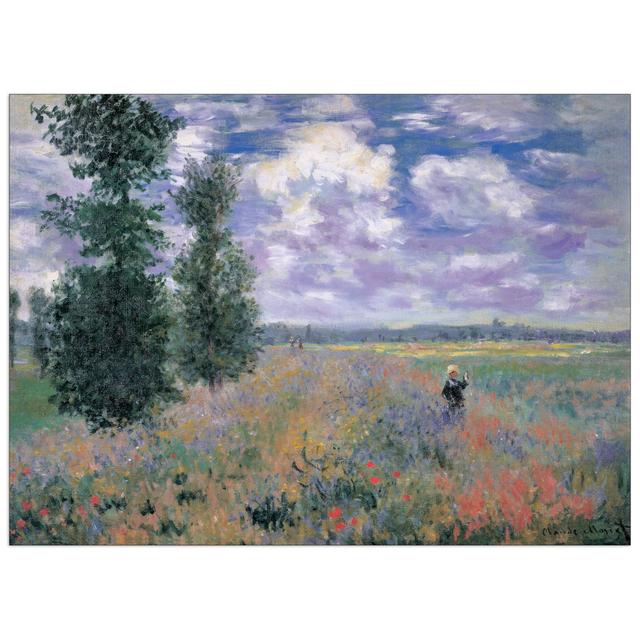 Claude Monet - No Frame Print on Wood East Urban Home Size: 73cm H x 100cm W x 1.8cm D on Productcaster.