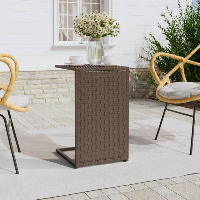 Beistelltisch Lieseiene aus Korbgeflecht/Rattan Ebern Designs Farbe: Braun on Productcaster.