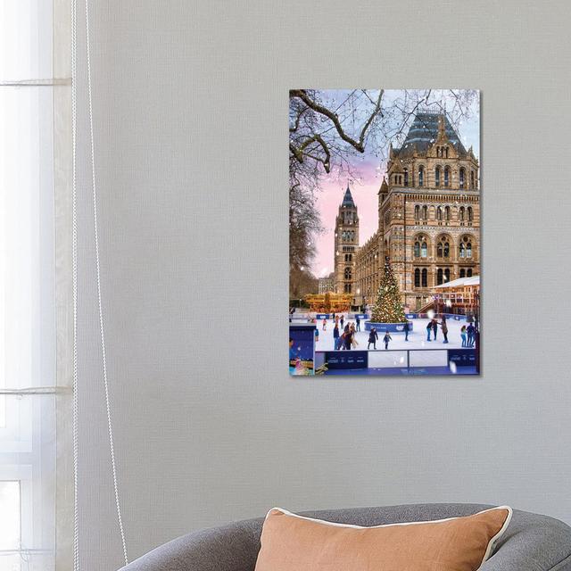 Winter in London by Florian Olbrechts - Wrapped Canvas Photograph Latitude Run on Productcaster.