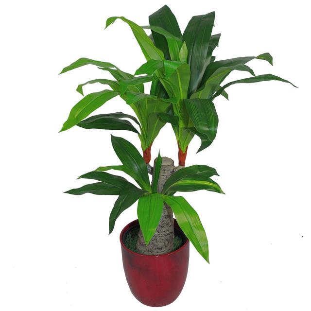 75cm Faux Plant in Pot Liner Leaf on Productcaster.