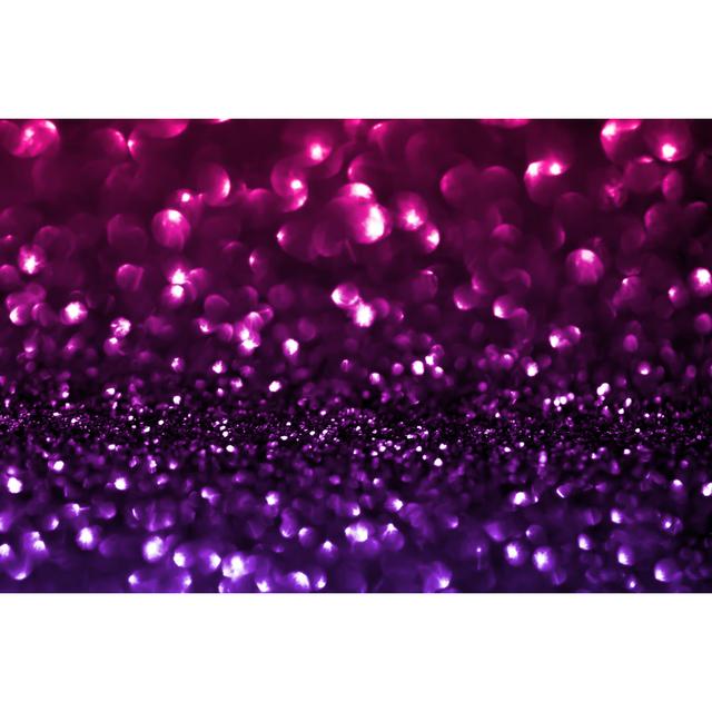 Purple Glitter Gradient by Anna Bliokh - No Frame Print on Canvas 17 Stories Size: 50cm H x 75cm W on Productcaster.