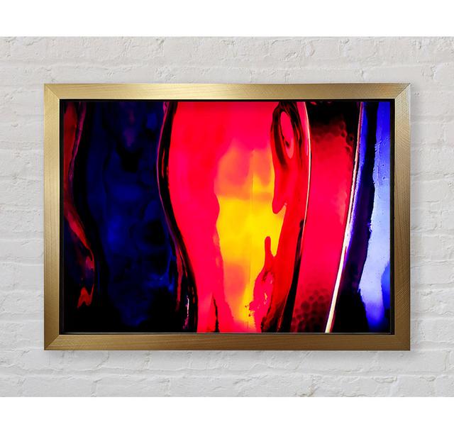 Glass Rainbow Framed Print Ivy Bronx Size: 42cm H x 59.7cm W x 3.4cm D, Format: Gold Framed Paper on Productcaster.