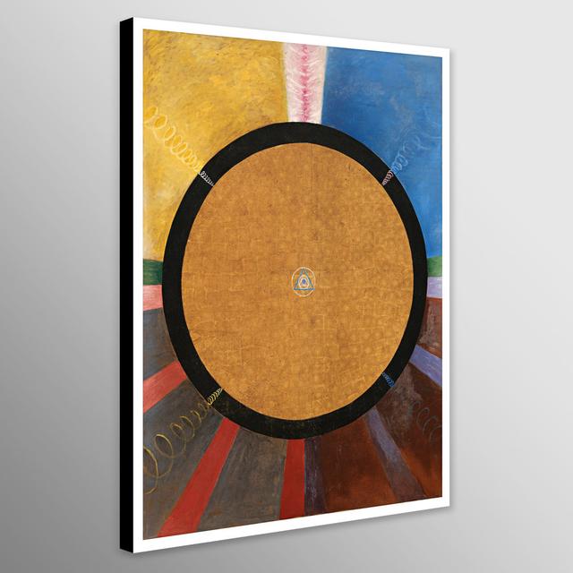 Andriette Altarpiece No.3 by Hilma Af Klint - Wrapped Canvas Art Prints Metro Lane Size: 81cm H x 61cm W x 5cm D on Productcaster.