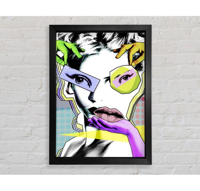 Montage Woman Framed Print Ivy Bronx Size: 84.1cm H x 118.9cm W on Productcaster.