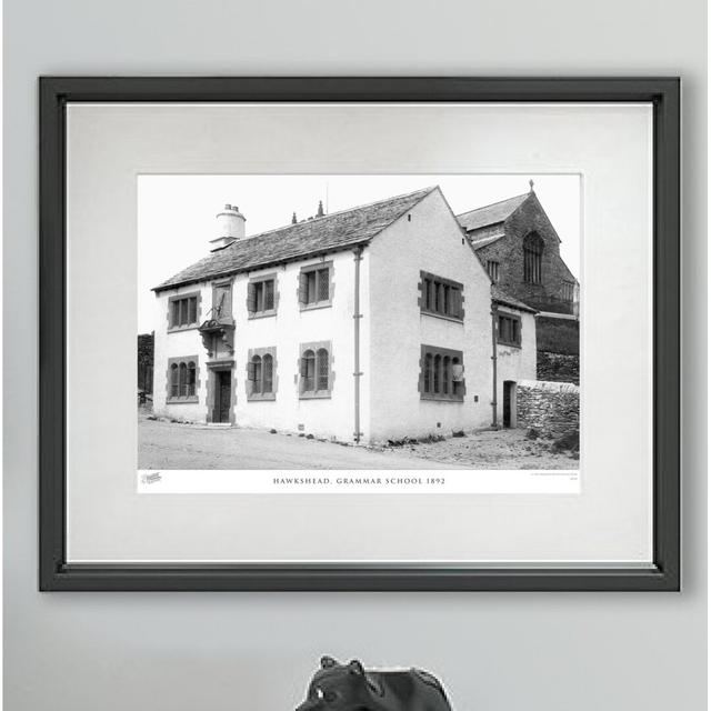 Hawkshead, Grammar School 1892 by Francis Frith - Single Picture Frame Print The Francis Frith Collection Size: 45cm H x 60cm W x 2.3cm D on Productcaster.