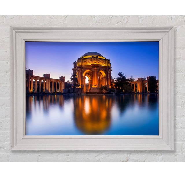 Palace of Fine Arts Ebern Designs Size: 29.7cm H x 42cm W x 8cm D, Format: White Framed Paper on Productcaster.