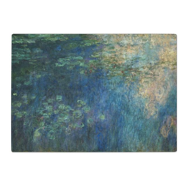 Water Lilies Lily Pond Vol.21 by Claude Monet Chopping Board East Urban Home Size: 0.4cm H x 28.5cm W x 39cm L on Productcaster.