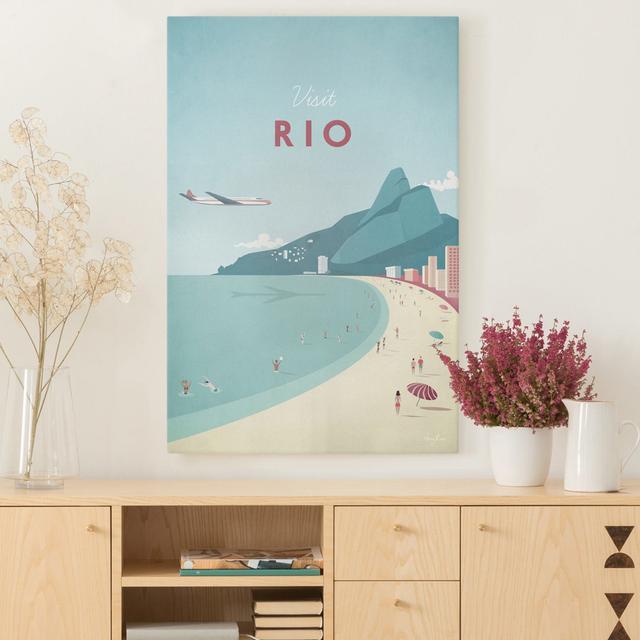 Leinwandbild Reiseposter - Rio De Janeiro Maturi Größe: 180 cm H x 120 cm B on Productcaster.