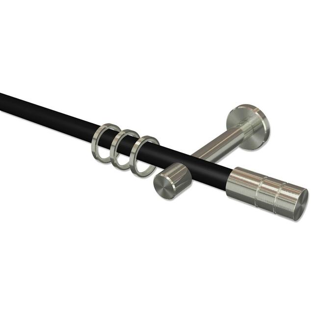 Slaton Curtain Pole Set Symple Stuff Size: 5cm H x 360cm W x 11cm D on Productcaster.