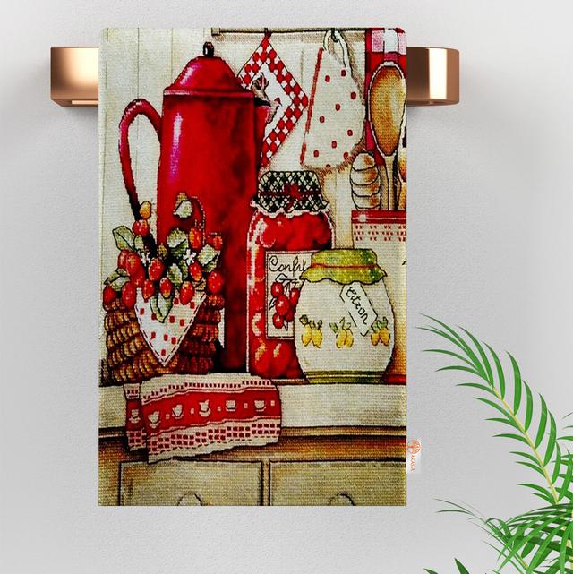 Cotton Tea Towel Kitchen Towel East Urban Home on Productcaster.