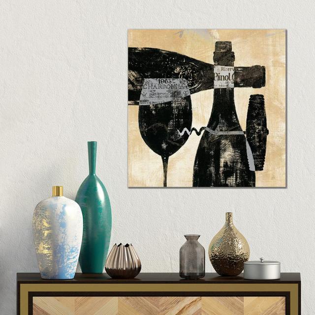 Leinwandbild Wine Selection I von Daphne Brissonnet Astoria Grand Format: Leinwandbild, Größe: 45,72 cm H x 45,72 cm B x 3,8 cm T on Productcaster.