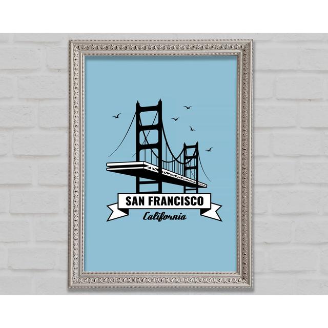 Golden Gate Bridge 1 Framed Print Bright Star Size: 118.9cm H x 84.1cm W x 3cm D on Productcaster.