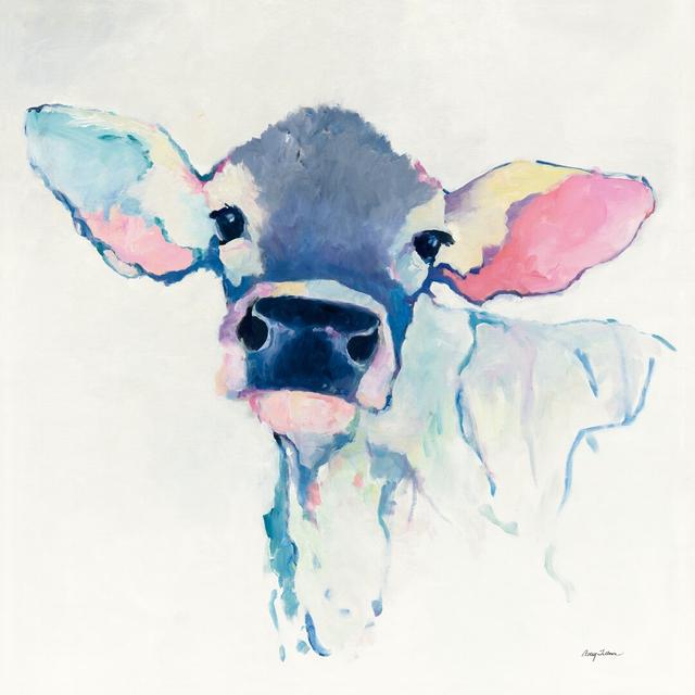 Bessie by Avery Tillmon - Wrapped Canvas Painting Print August Grove Size: 51cm H x 51cm W on Productcaster.