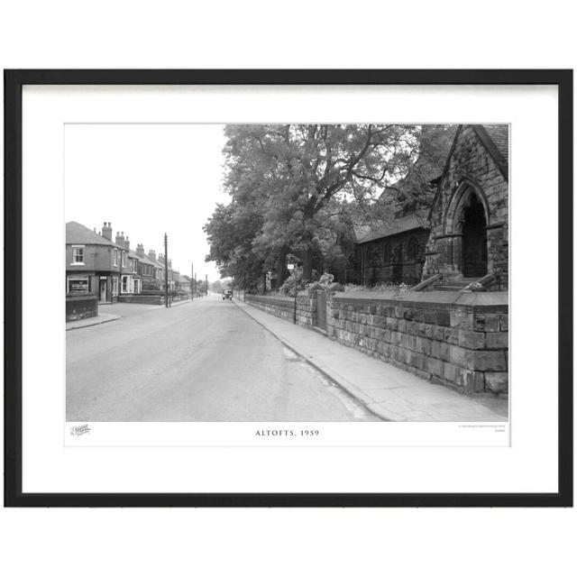 'Altofts, 1959' - Picture Frame Photograph Print on Paper The Francis Frith Collection Size: 28cm H x 36cm W x 2.3cm D on Productcaster.